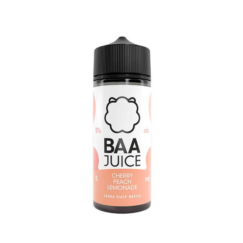 Baa Juice Cherry Peach Lemonade Shortfill 100ml E-Liquid