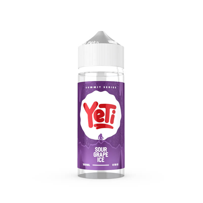 Yeti Summit Series Sour Grape Ice 100ml Shortfill E-Liquid