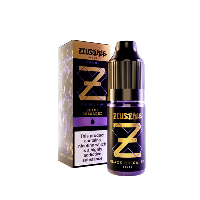 Zeus Juice Black Reloaded 50/50 E-Liquid 10ml